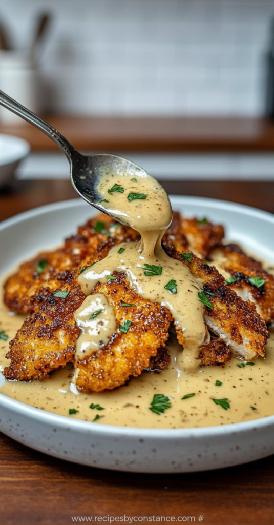 crispy-parmesan-chicken-with-a-rich-garlic-sauce---easy-dinner-idea---delectable-meal_feature