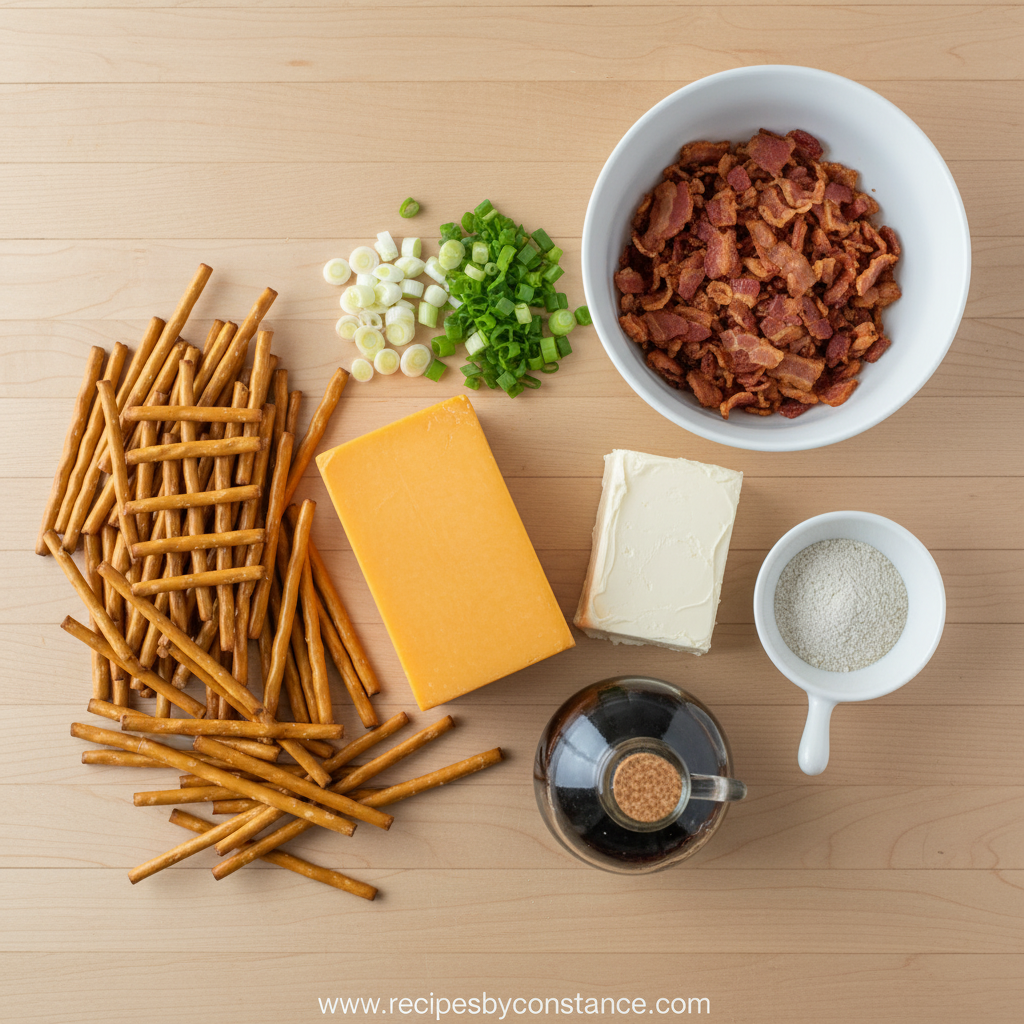 Ingredients for Cajun sausage rice skillet