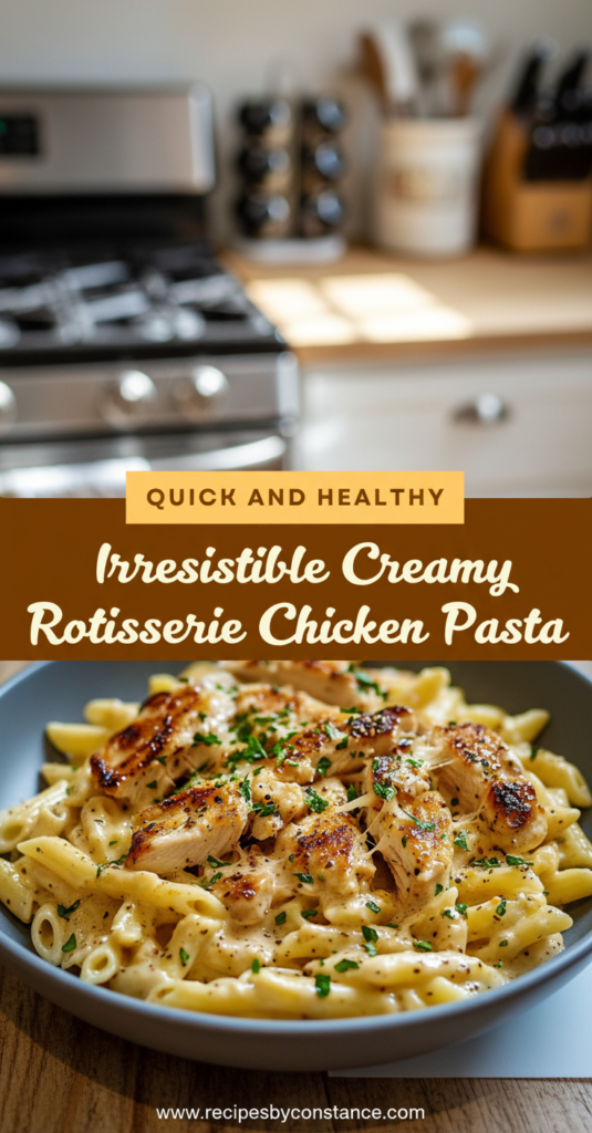 irresistible-creamy-rotisserie-chicken-pasta-recipe_feature