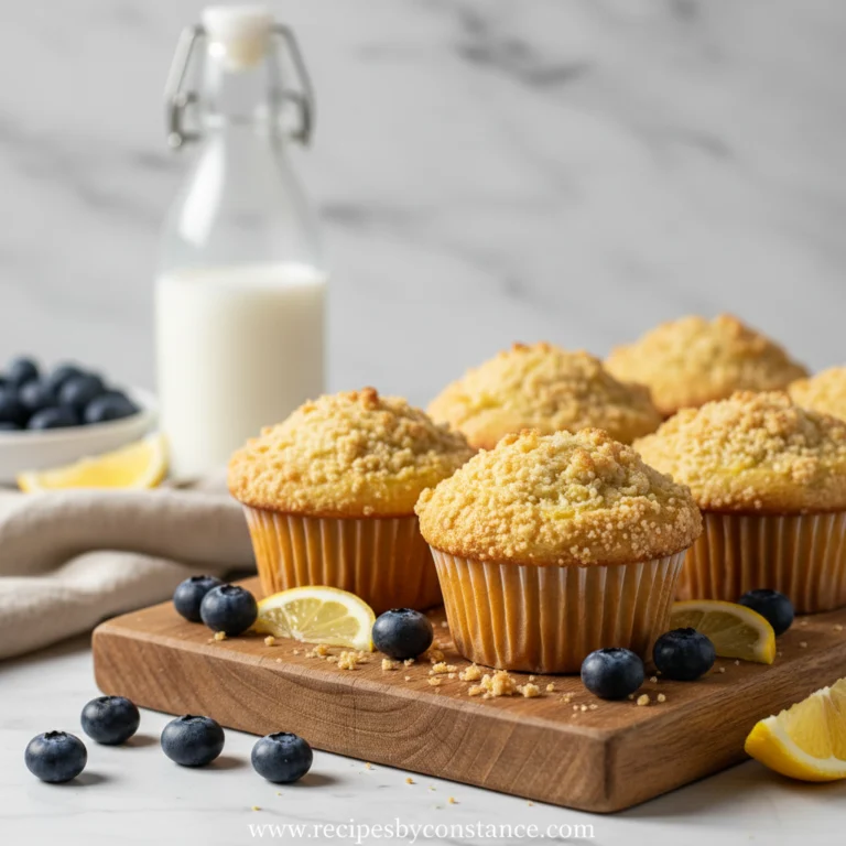Easy Moist Lemon Blueberry Muffins: A Bakery-Style Recipe 9 lemon-blueberry-muffins---easy--moist---bakery-style_feature